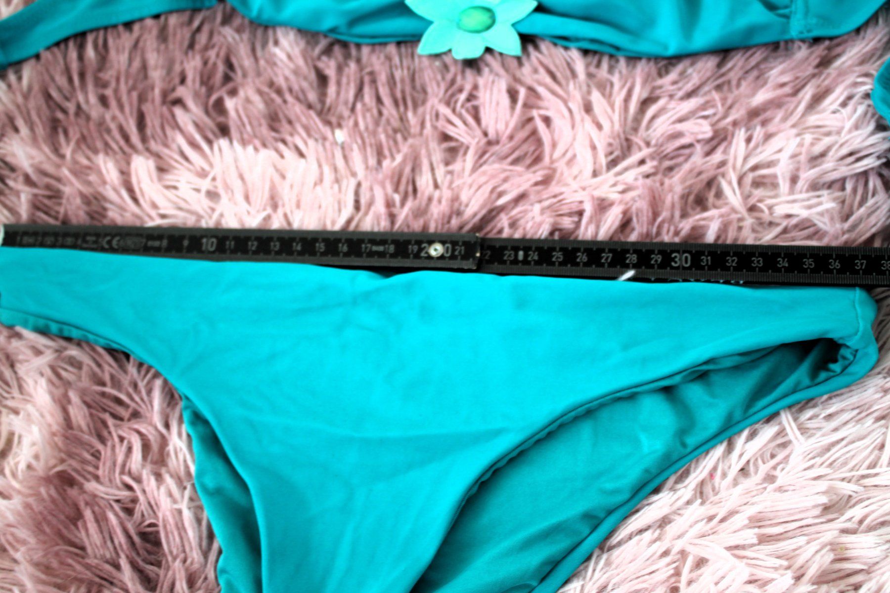 Badekleider & Bikinis: Bikini Strassblumen türkis grün – Neu (gemäss Beschreibung) aus Hüttwilen von pinti55 1
