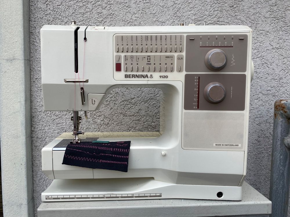 Nähmaschine Bernina 1120, ab Service, 6 Monate Garantie. Kaufen auf