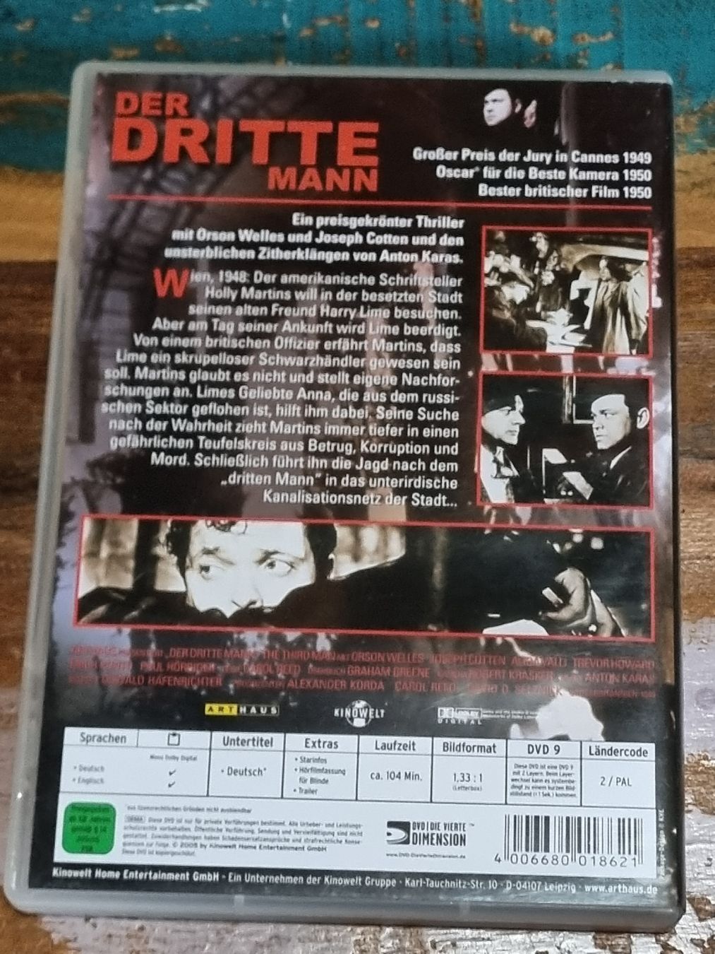 Tutti i DVDs: Orson Welles Sammlung, 3 DVDs Klassiker – Usato da Winterthur venduto da Belzarek 5