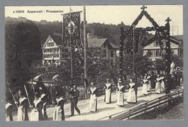 APPENZELL, PROZESSION, Ia ERH., *