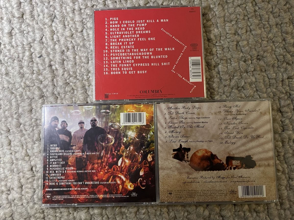 CD: 3x Cypress Hill – Usato da Reinach AG venduto da trigger7811 2