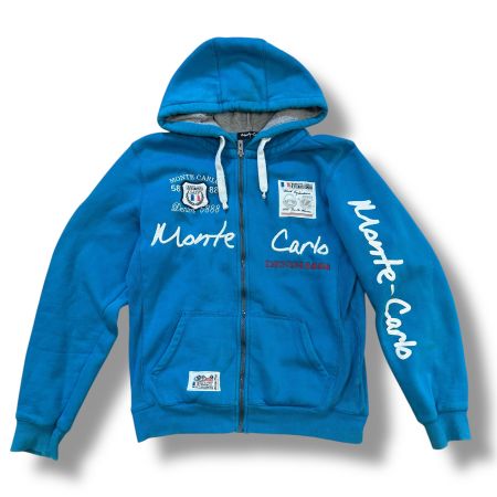 Monte Carlo Monaco vintage zipped hoodie (Stüssy polo retro)