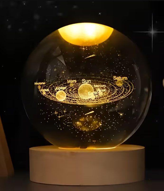 Lampade: LED Kristallkugel Planeten USB-betrieben – Nuovo e nell'imballaggio originale da Diepoldsau venduto da preisparadies-ch 3