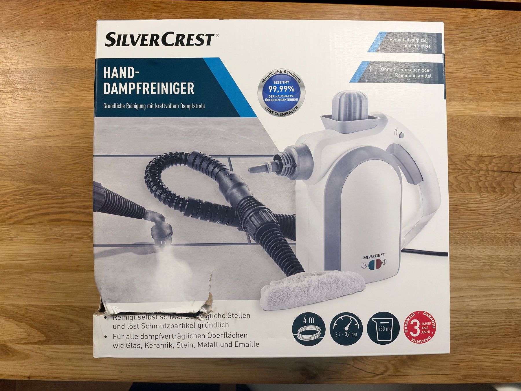 SilverCrest Pulitori a vapore: Hand - Dampfreiniger SilverCrest originalverpackt! – Nuovo (secondo la descrizione) da Affoltern am Albis venduto da Mwap 1