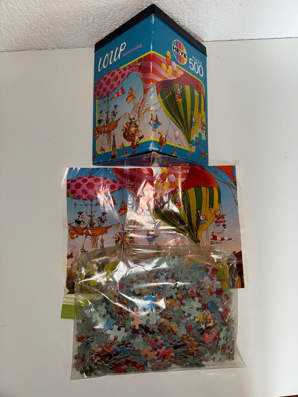 Heye Puzzle: Heye Loup Balooning 500 Teile 1992 – Usato da Grosswangen venduto da Second_hand_paradise 2