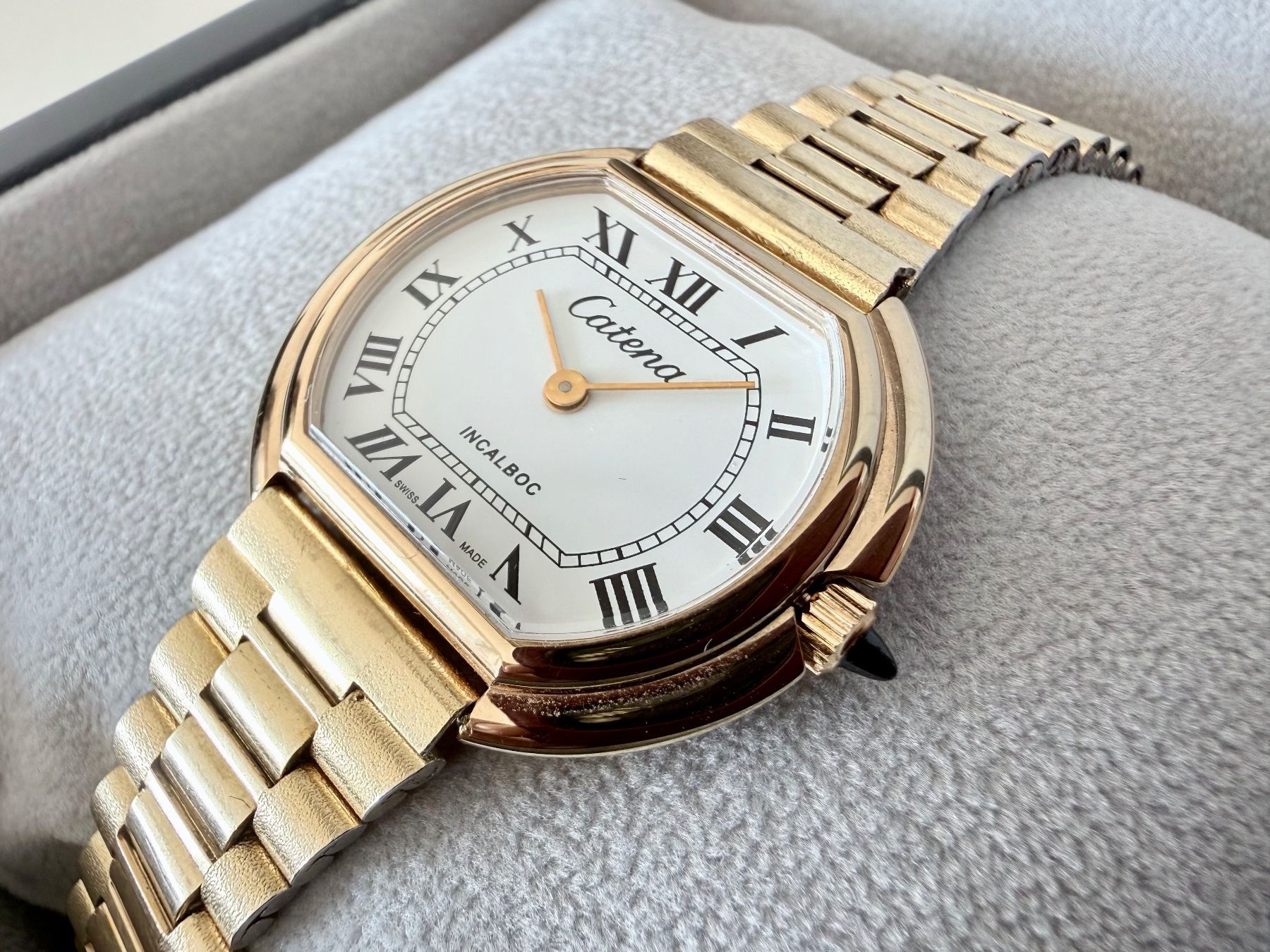 Orologi: CATENA "TV screen" type, Goldplated 10mic, Mechanical, Swiss – Nuovo (secondo la descrizione) da Le Mont-sur-Lausanne venduto da LycaGallery 1