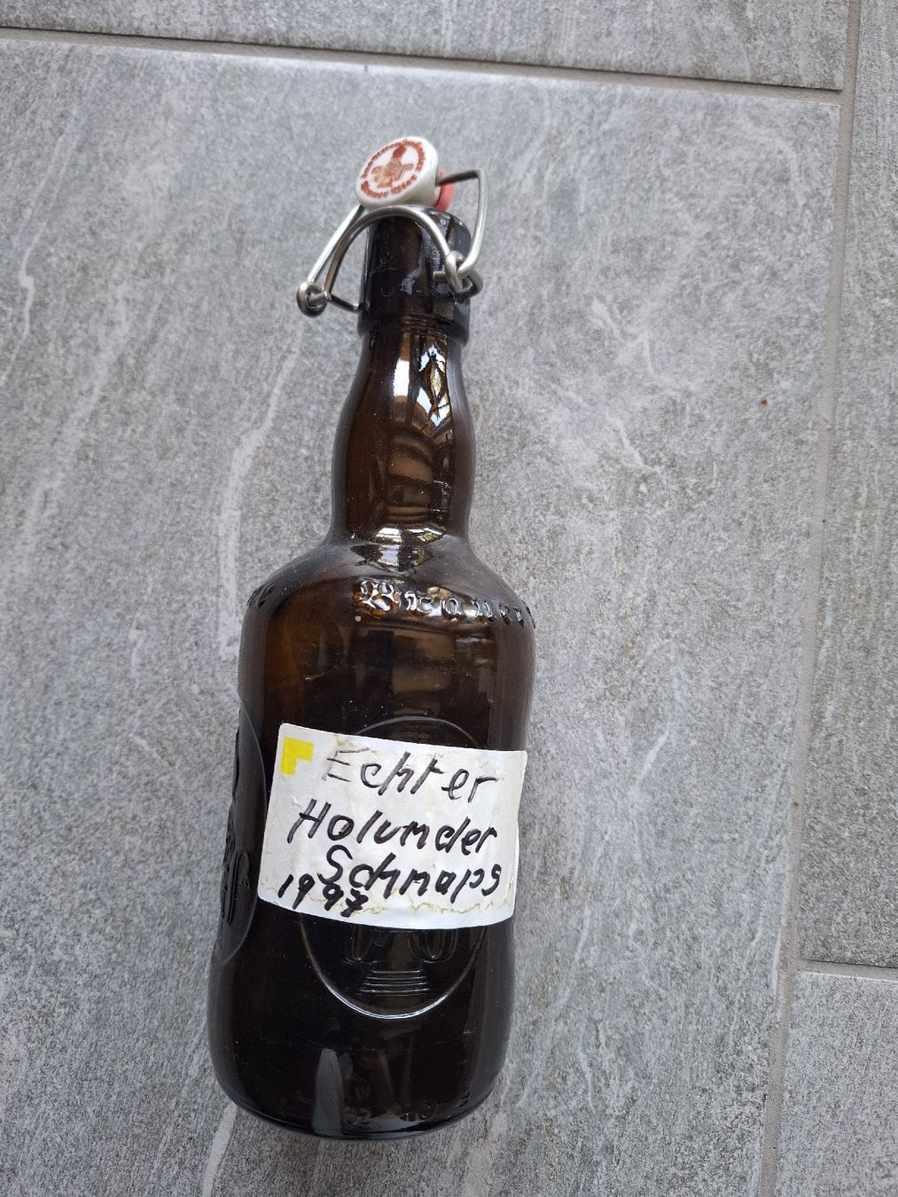 Bicchieri, Caraffe & Bottiglie: Brauer Bier Flasche alt – Usato da Hurden venduto da Quadrille76