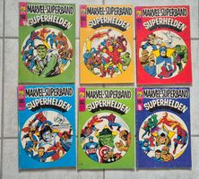 Marvel-Superband Superhelden, 6 Stk, ab 1975