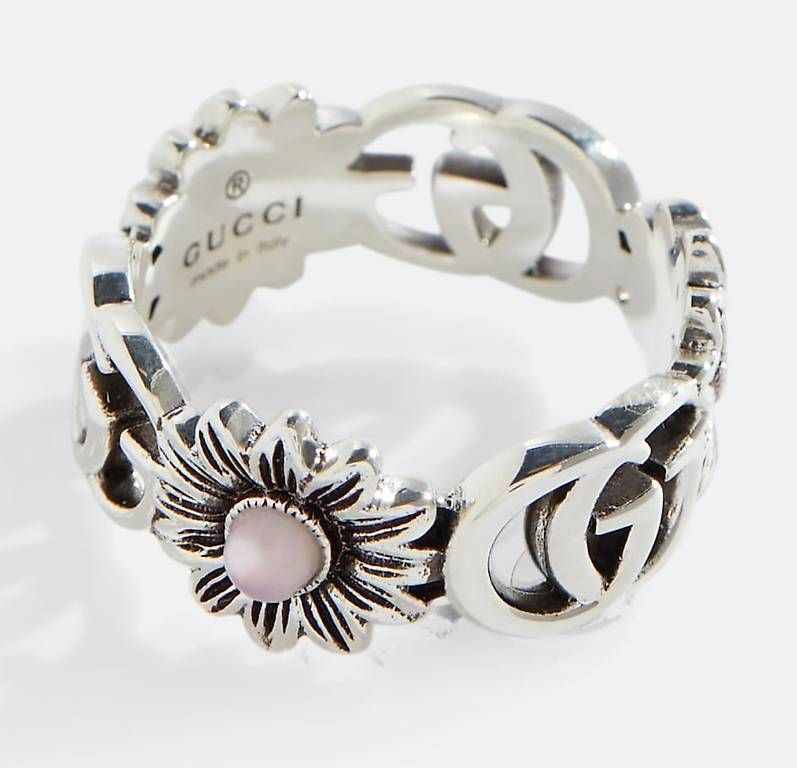 Anelli: GG MARMONT RING MIT PERLMUTTDETAILS – Usato da Wallisellen venduto da Mo333
