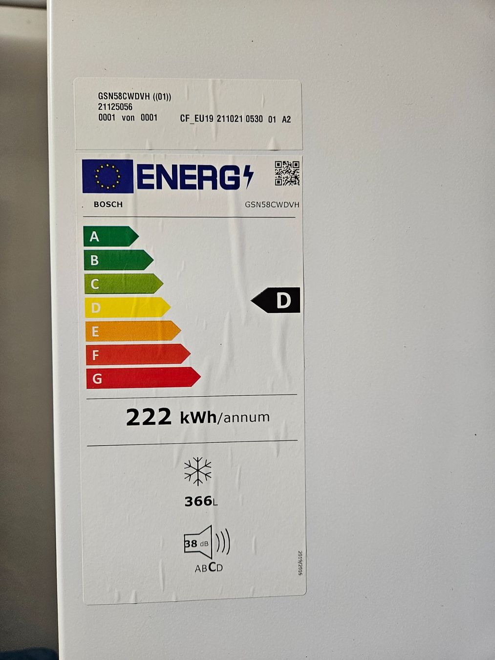Bosch Congelatori: Gefrierschrank – Usato da Oftringen venduto da nat_8d2h 2