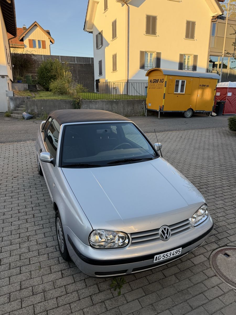 VW Autos: VW Golf 3 Cabriolet 1.6  – Gebraucht aus Wohlen AG von fab_7lzz