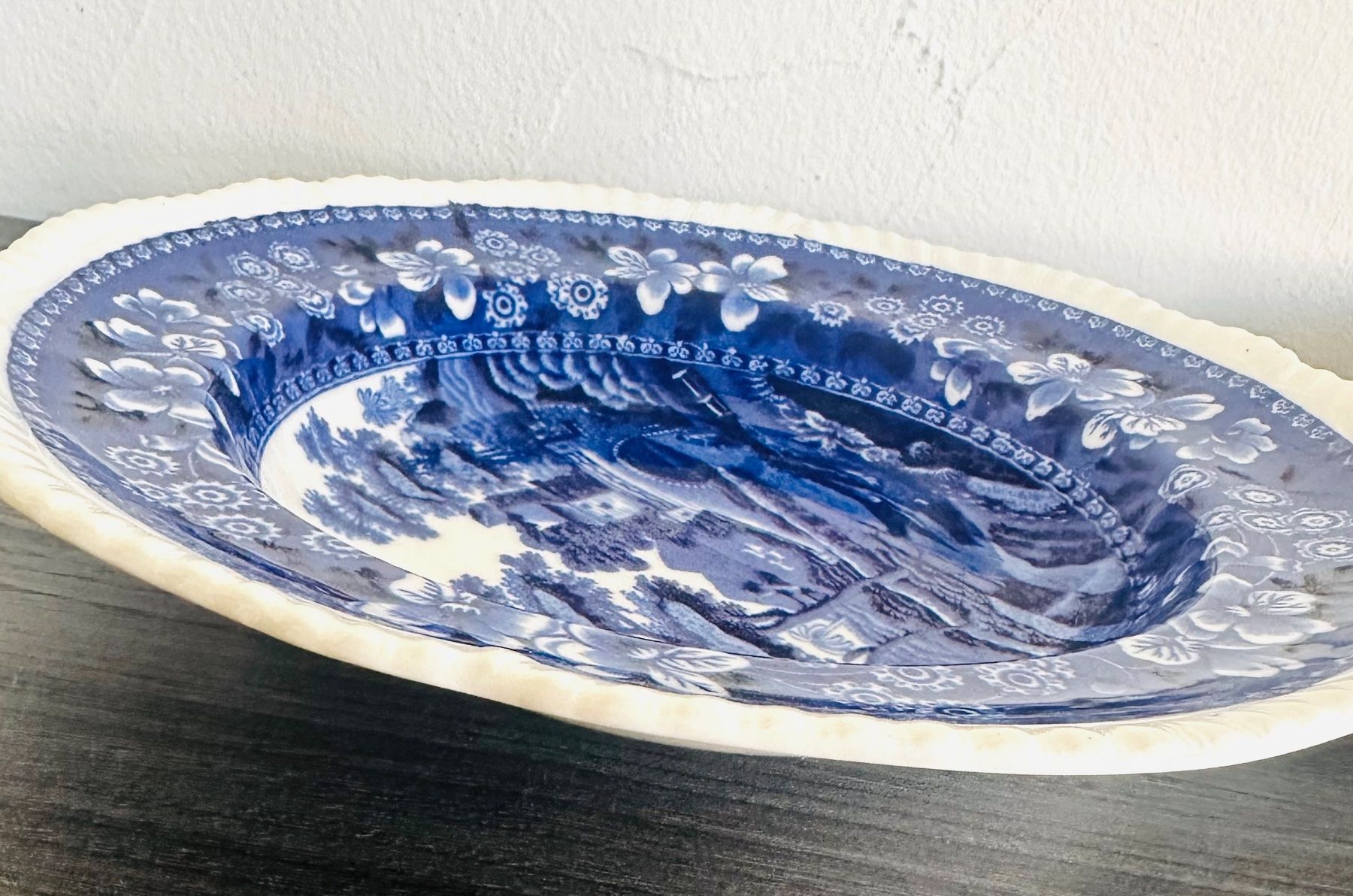 Piatti: 3 Suppenteller 25cm - Copeland Spode - Blue Tower – Usato da Zürich venduto da brazerola 5