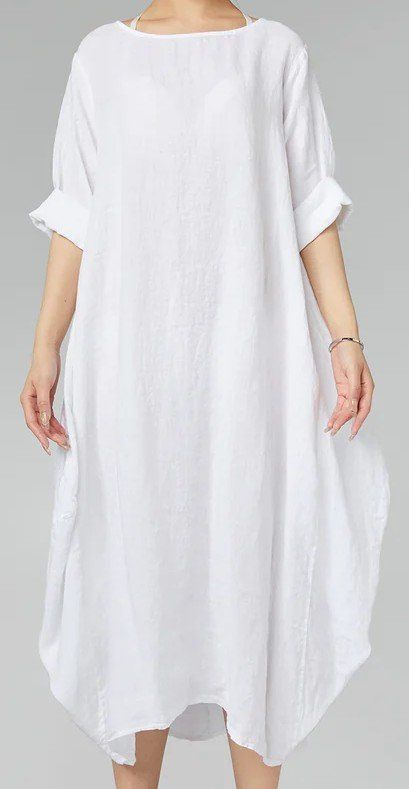 Vestiti: MAXI ROBE EN LIN!! M/L – Nuovo e nell'imballaggio originale da Locarno venduto da NicoNion 2