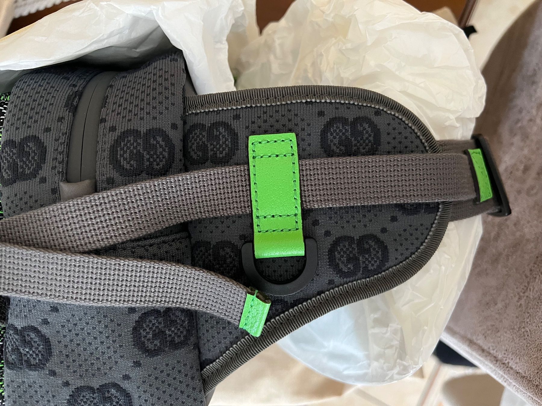 Gucci Zaini: Gucci GG Allover Camera-Bag / Backpack w/ Detachable Front – Nuovo e nell'imballaggio originale da Derendingen venduto da MDPshopandmore 3