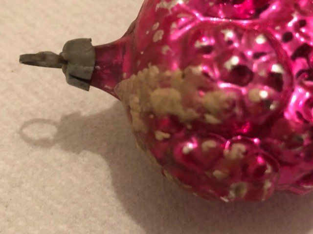 Tutte le decorazioni: Pinkfarbene, antike Weihnachtskugel / Traube – Usato da Gossau/ZH venduto da amazonas66 2