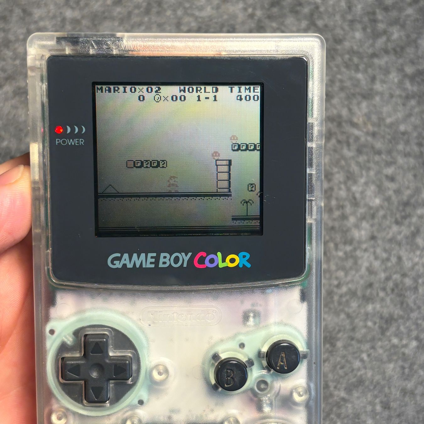 Nintendo Console: Gameboy Color Transparent + Supermario Land – Usato da Mollis venduto da GamingCorner 3