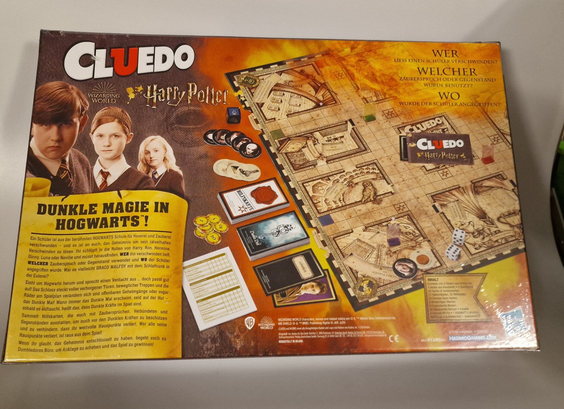 Hasbro Spiele: Cluedo Harry Potter Spiel Deutsche  Version Neu – Neu und originalverpackt aus Oberuzwil von aseinkaufswelt 1