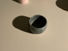 Tasse/ Schale getöpfert
