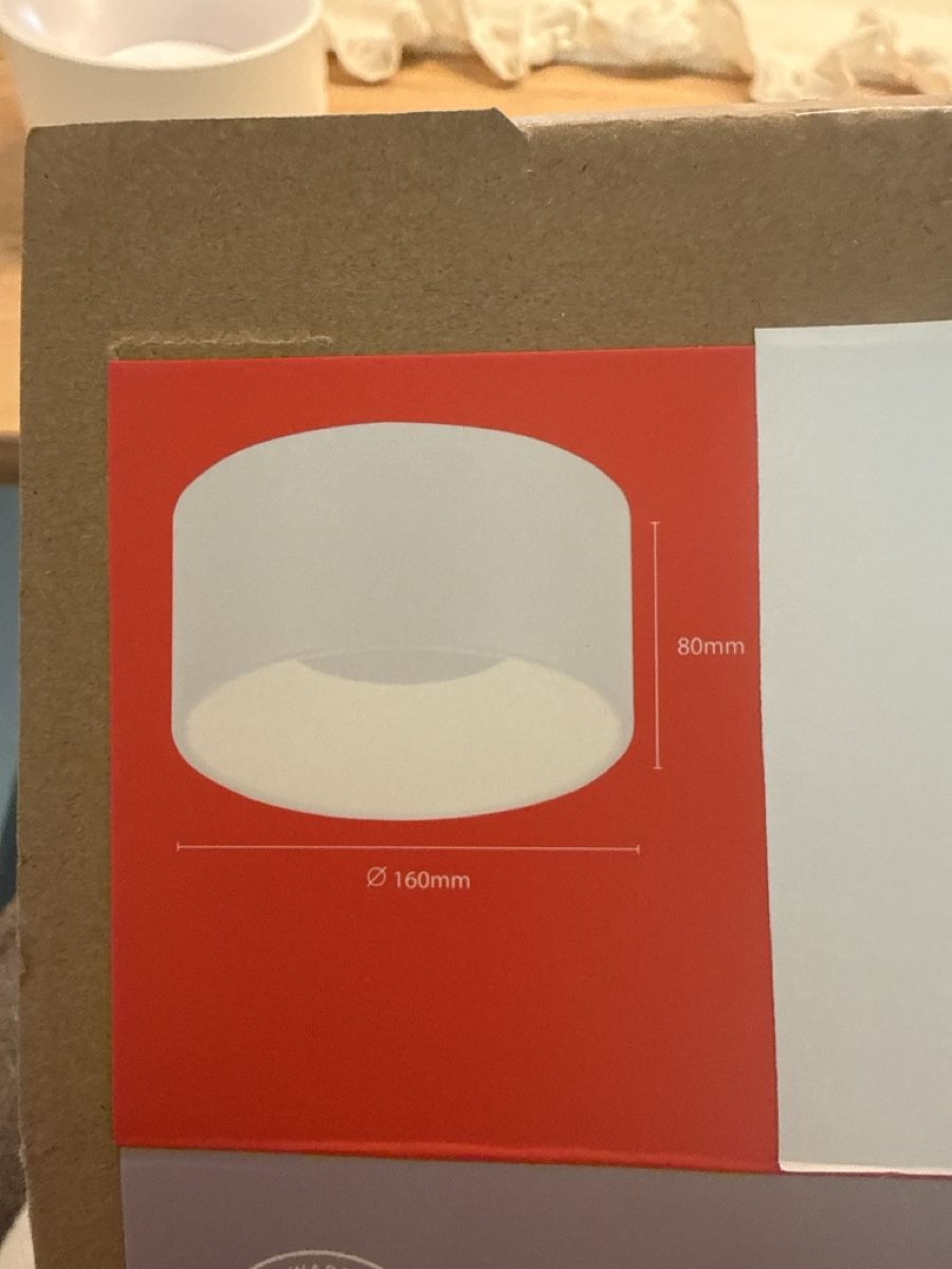Kronleuchter & Deckenlampen: Deckenleuchte Simplydim weiss rund. Neu!  – Neu und originalverpackt aus Luzern von Whateverr 3