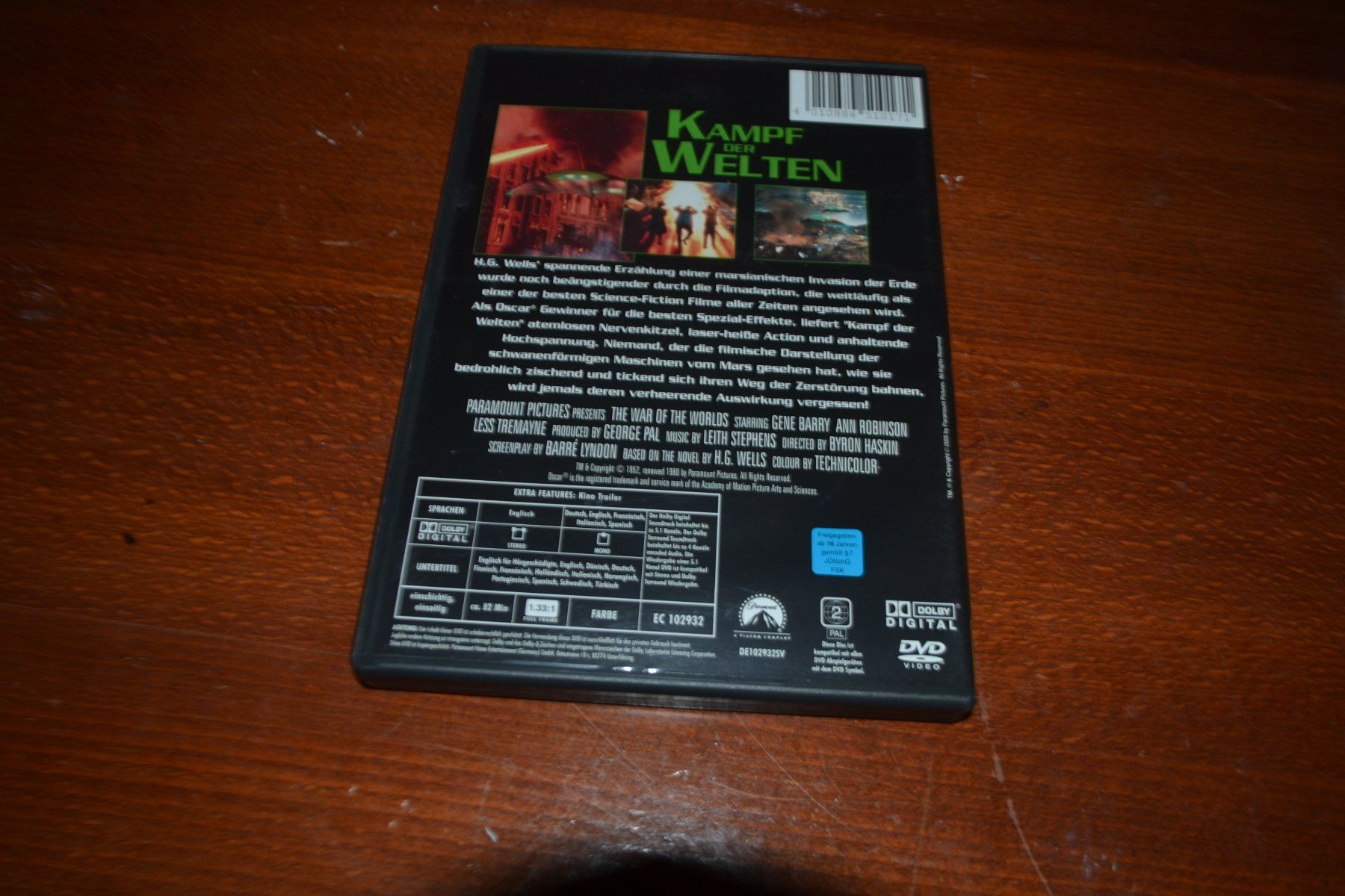 Tutti i DVDs: Kampf der Welten (DVD) – Usato da Laupen ZH venduto da chefdom 1