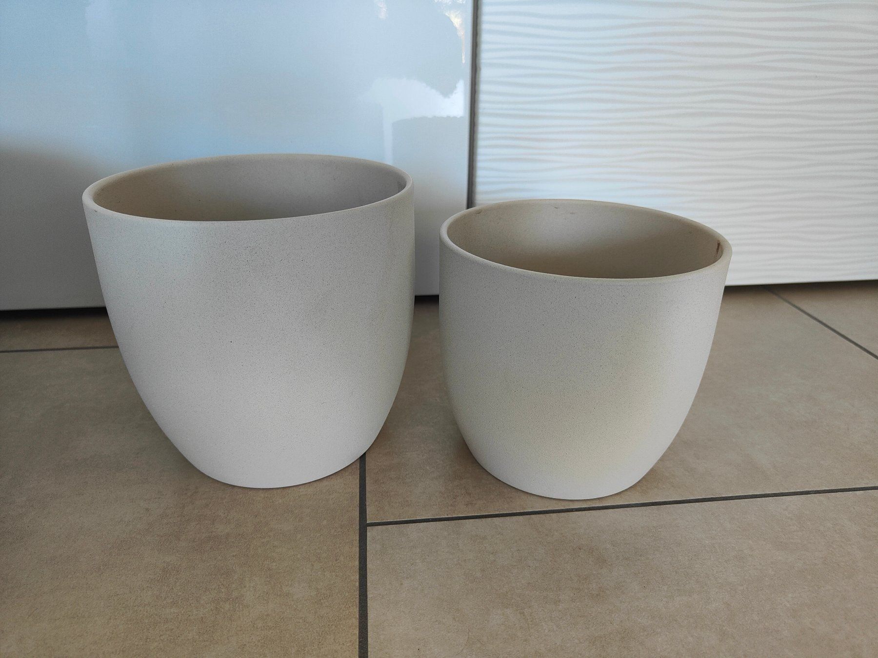 Vasi per fiori: 2x Blumentopf / Übertopf – Usato da Rickenbach b. Wil venduto da VeryLovelyThings