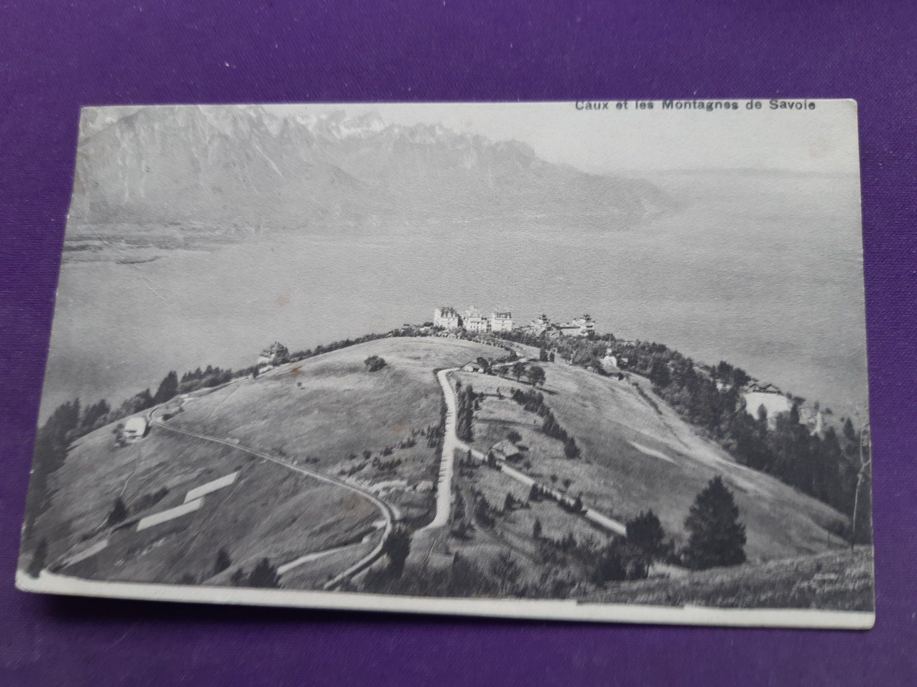 Cartoline postali: Ansichtskarte von CAUX/VD ca. 1900 – Usato da Wangs venduto da weisstannen01