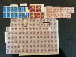 21.55Fr Alte Frankaturware postfrisch ungestempelt Sammlung