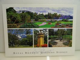 Postkarte Royal Botanic Gardens Sydney Australien