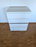 IKEA MALM Kommode weiss, vier Schubladen, fehlendes Teil