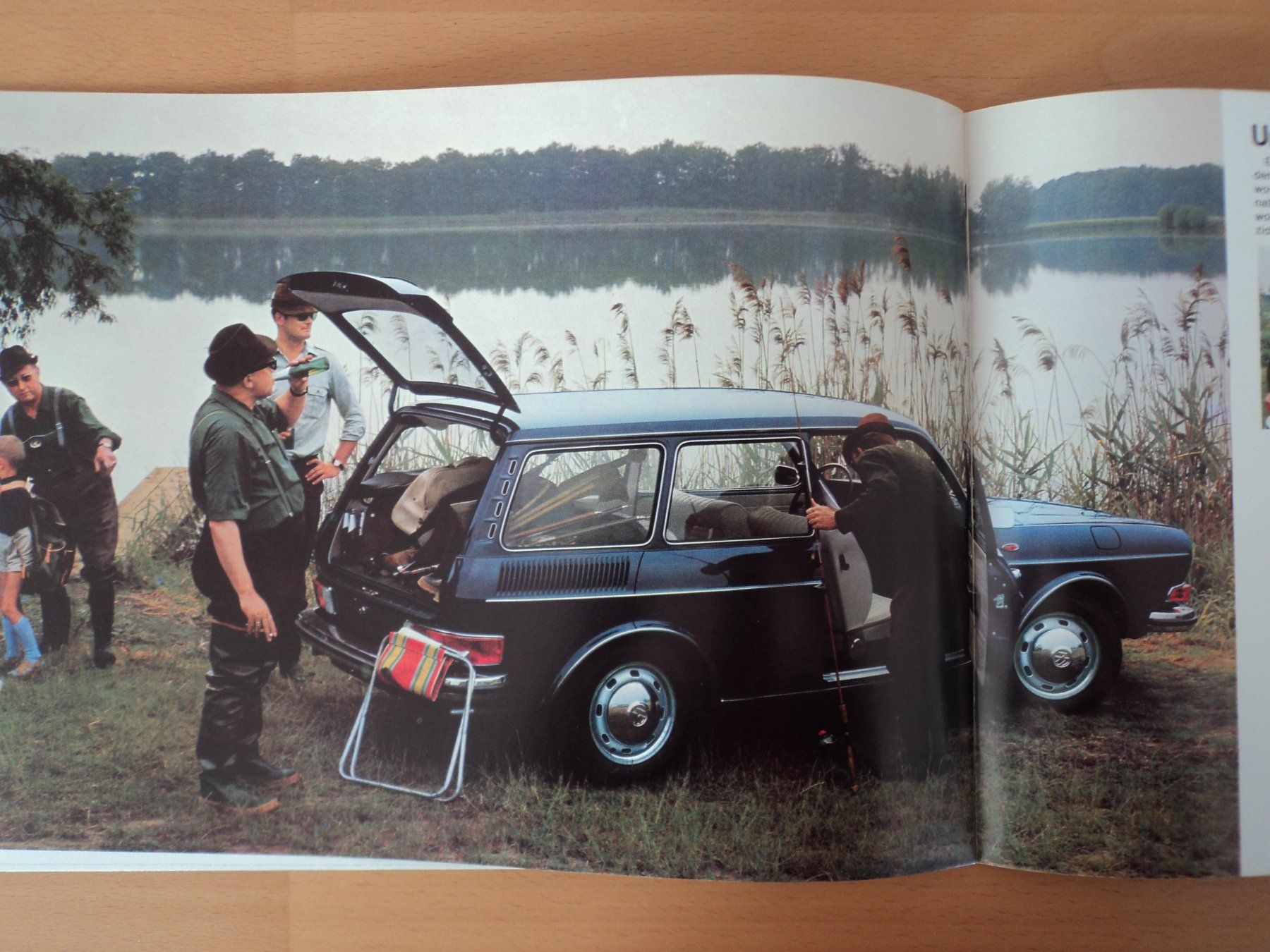 VW Documenti: Prospekt VW Volkswagen 411E 1969 – Usato da Schwarzenburg venduto da modelCARama 5