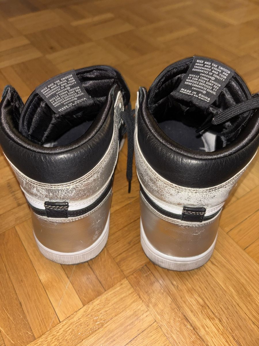 Jordan Scarpe da uomo: Baskets Jordan 1 noir argent  – Usato da Chêne-Bougeries venduto da sor_9rzp 3