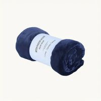 Kuscheldecke 70x100 cm Marineblau