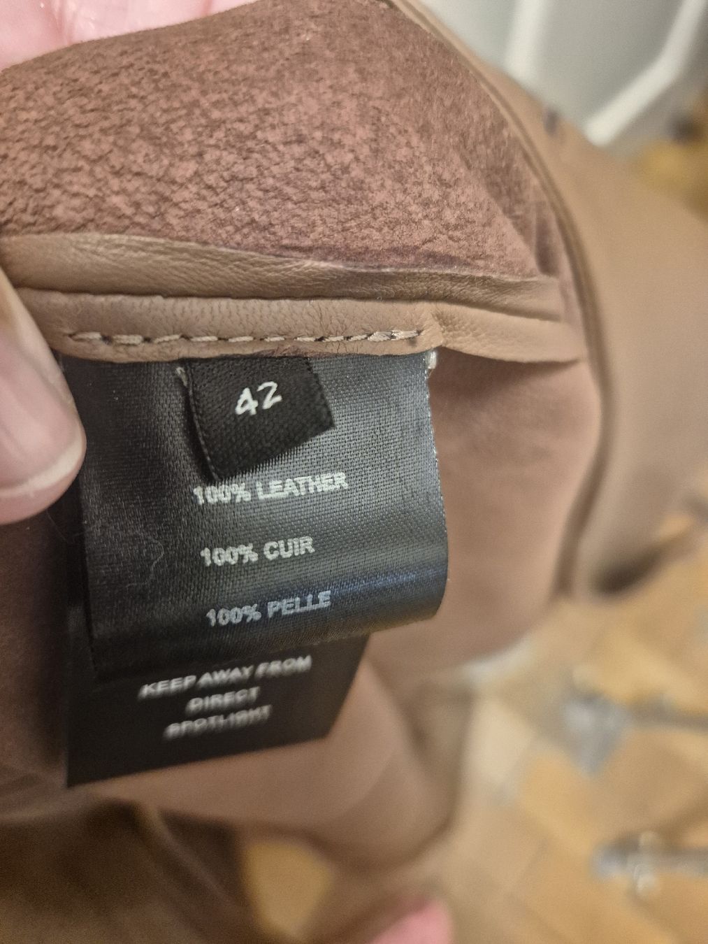 Giacche: Leggerissima Meravigliosa oversize giacca in pelle – Usato da Luzern venduto da jen_9s9n 5