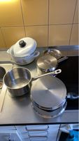 Edelstahl Topfset 5-teilig Prima Silber / SIGG