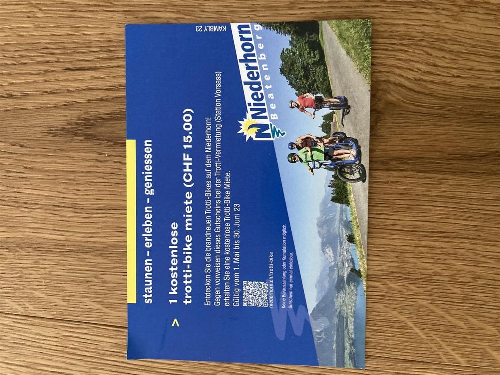 1 gutschein Kaufen auf Ricardo