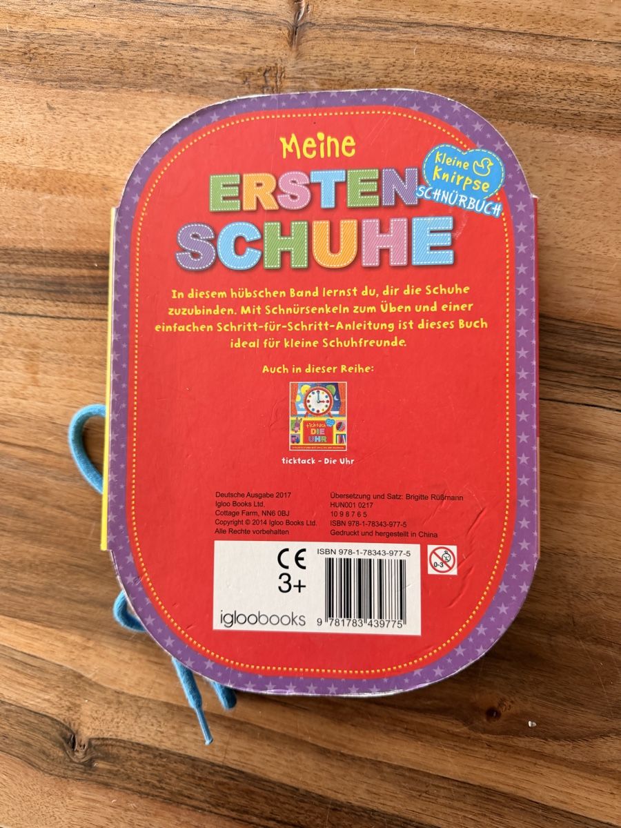 Livres: Schnürbuch - Lernbuch – D'occasion à Teufen AR par florianreiser 1