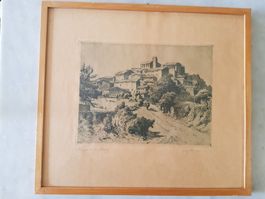 Bild Gemälde Genzano di Roma - von Emmy Fenner (1881-1955)