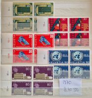 4er Blöcke 1970 postfrisch
