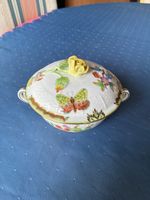 Herend - 1 Suppentasse mit Deckel Dekor Victoria 