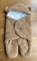 Kuscheliger Teddy-Fuss-Sack für Babys, Top Zustand!