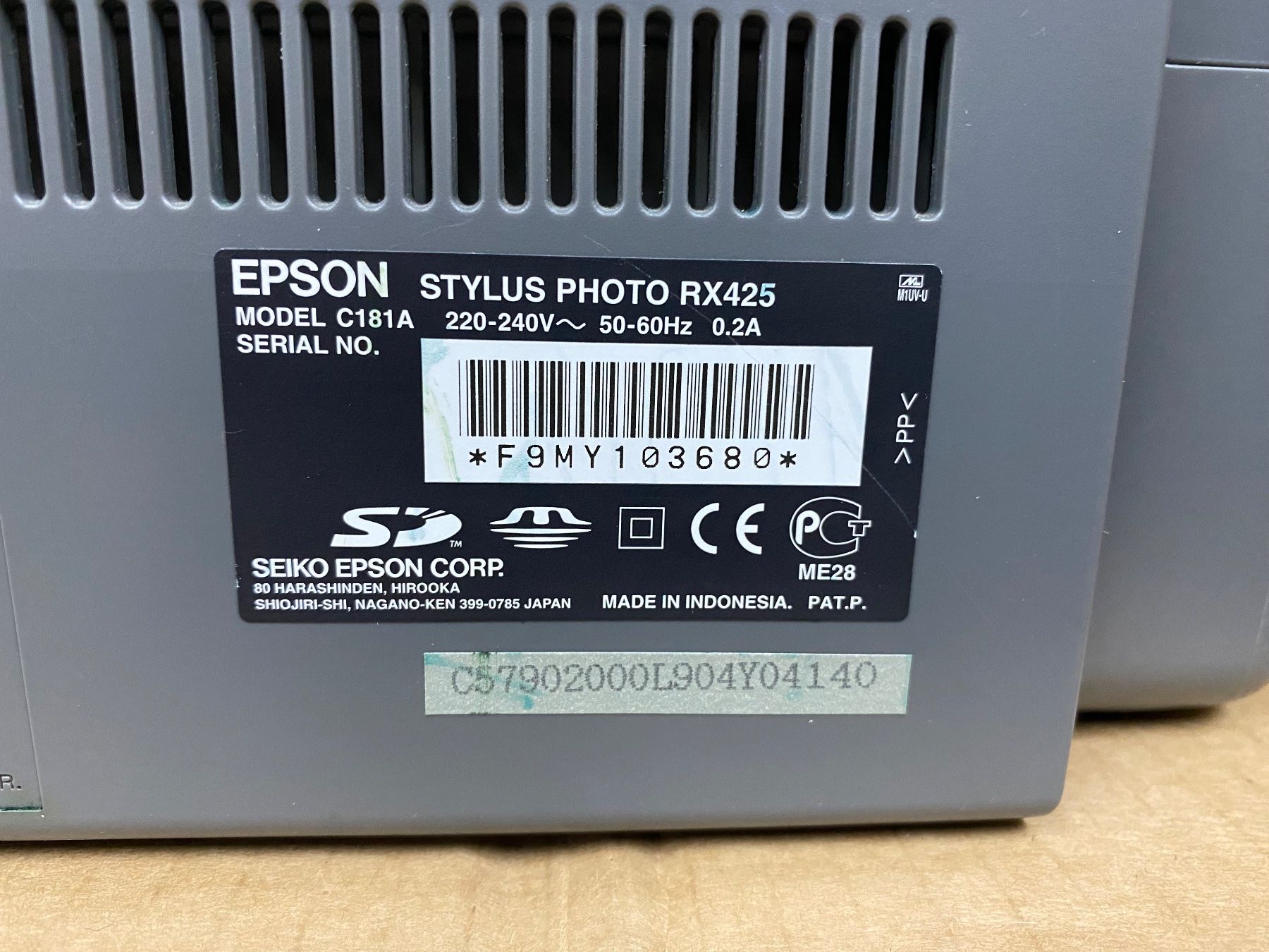 Epson Drucker: Epson Stylus Photo RX425 Multifunktionsdrucker – Gebraucht aus Eschlikon TG von ArtRec 6