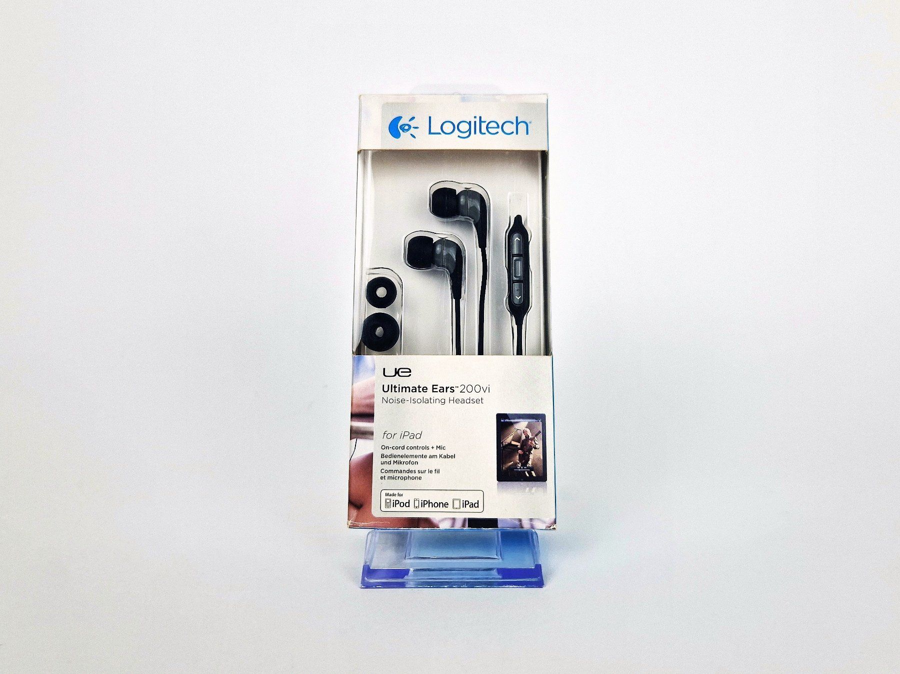 Logitech Cuffie: Logitech Ultimate Ears 200vi in Schwarz – Nuovo (secondo la descrizione) da Basel venduto da Restwert_Basel