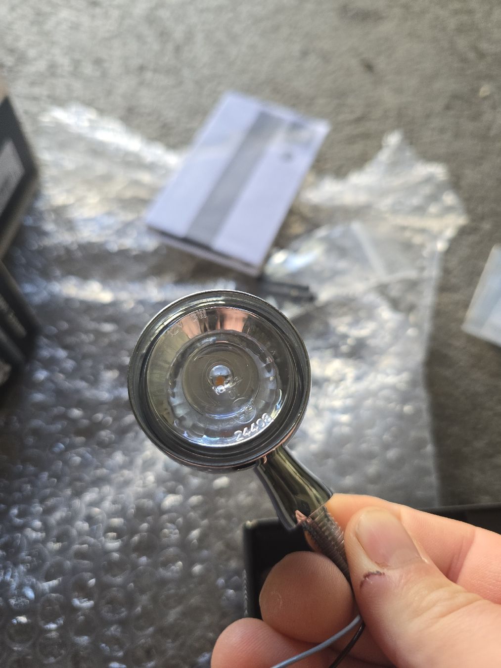 Alle Motorradersatzteile: Kellermann Blinker Bullet 1000 chrom mit Halterung neu – Neu und originalverpackt aus Zürich von Nitro81 2
