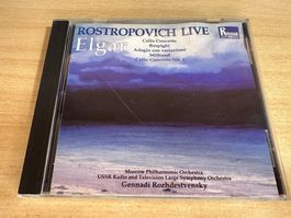 J3 Rostroprovich Live Elgar Respighi Milhaud