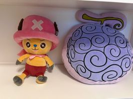 One Piece Plüschtier Set - Chopper und Teufelsfrucht!