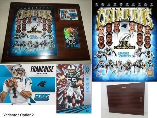 NFL Carte collezionabili: NFL Carolina Panthers Plakette – Nuovo e nell'imballaggio originale da Reinach BL venduto da RetroGamesSportsMore 4