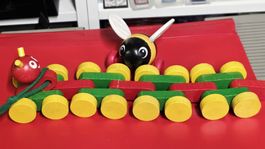 4 Holz Spielzeuge für Kinder