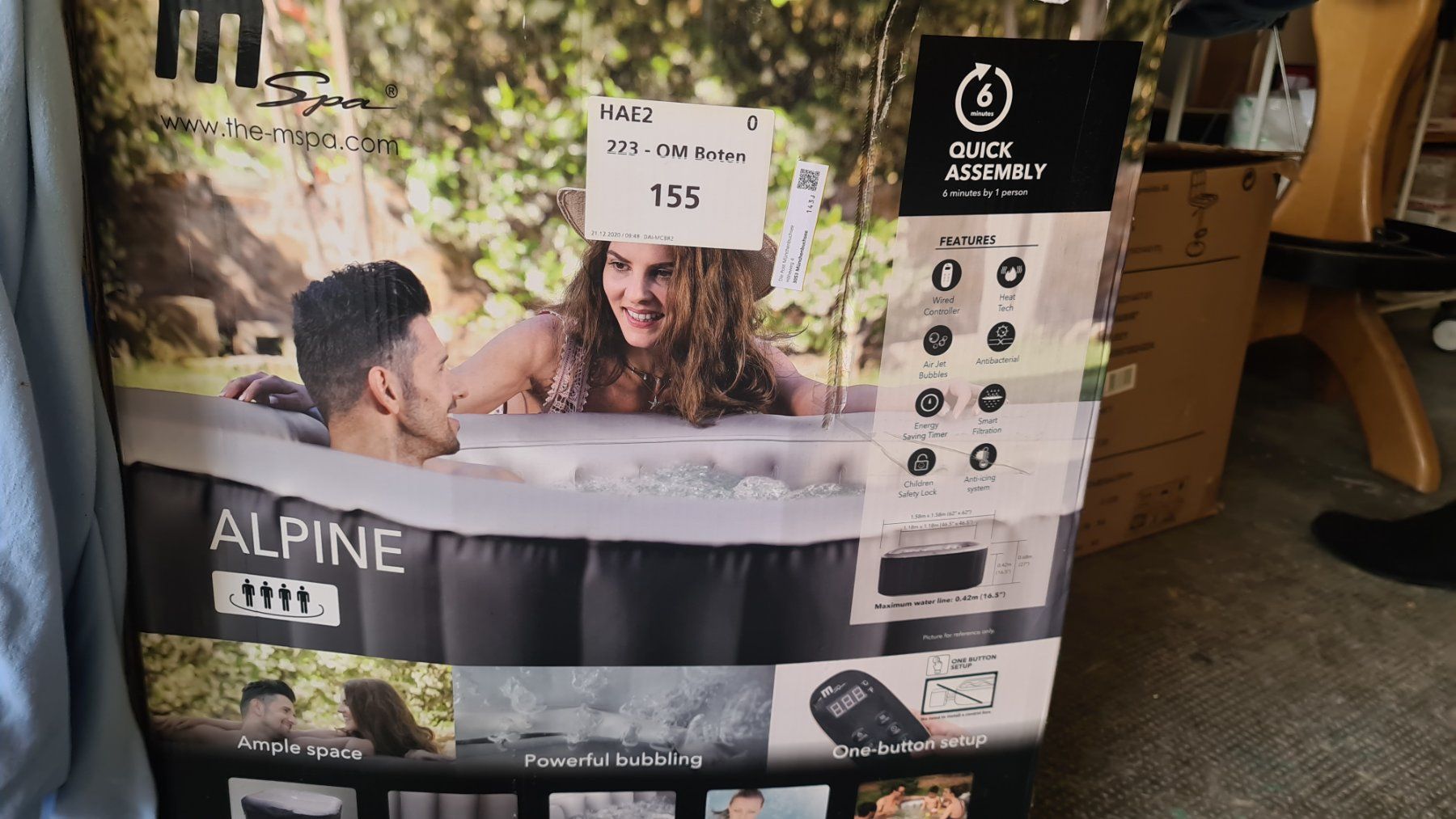 Whirlpool: Aufblasbarer Whirlpool – Gebraucht aus Münchenbuchsee von intertrade031 1