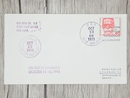 CL14 Enveloppe + Timbre Allemagne 1973