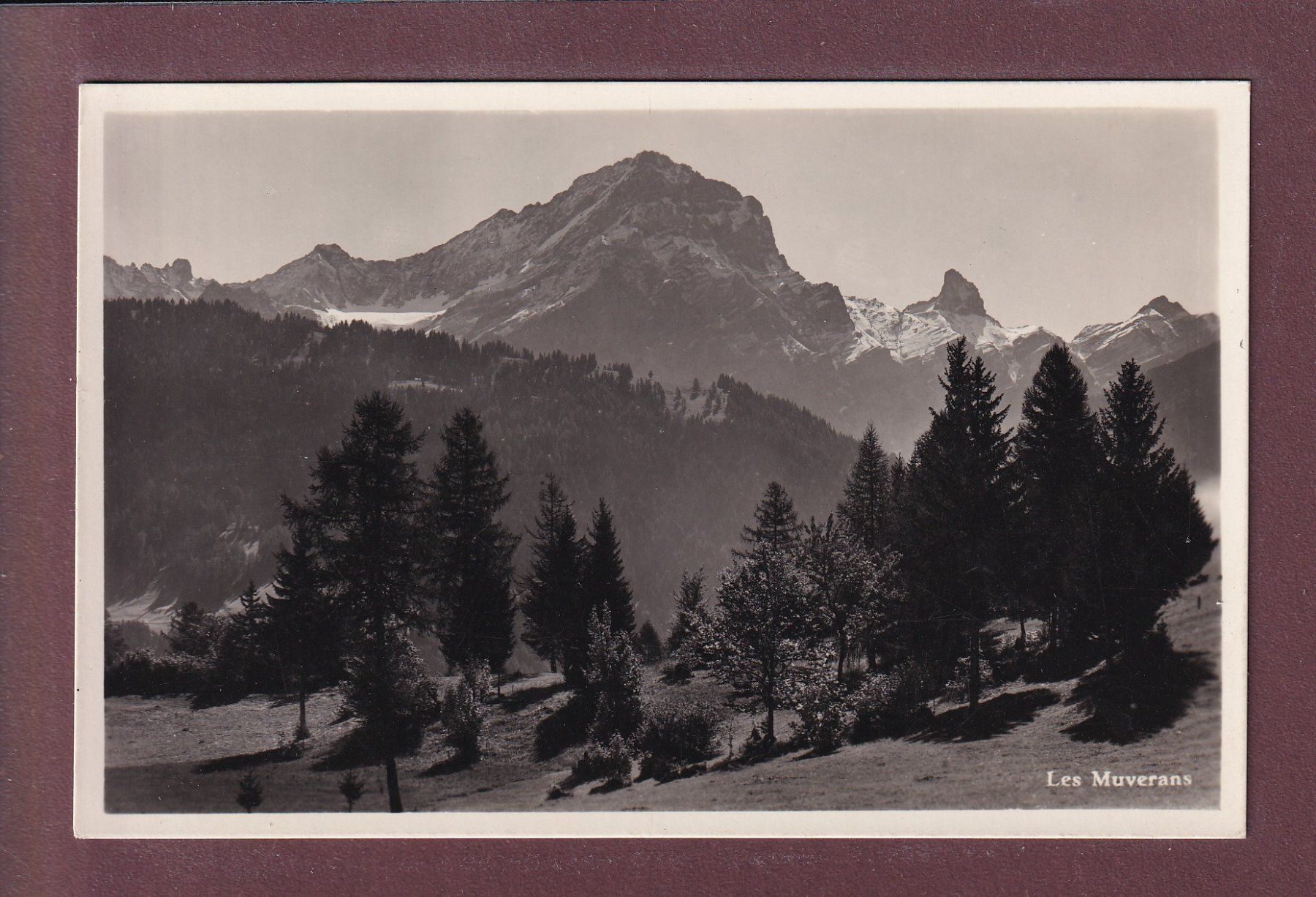 Ansichtskarten: LES MUVERANS – Gebraucht aus Pully von nicecards